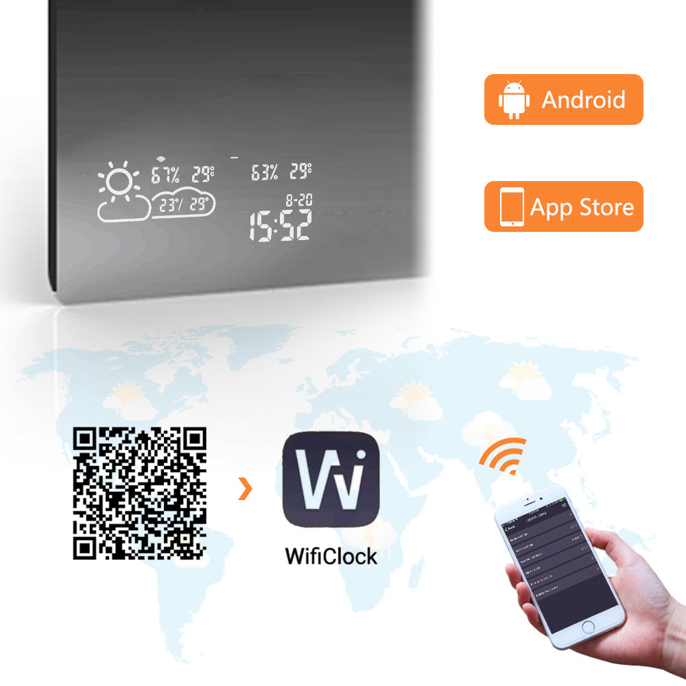 Byecold - Smart Infrarood Verwarming Spiegel 200W