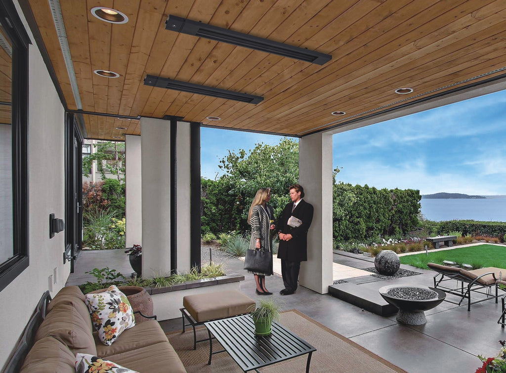 Infrarood Terrasverwarmer Afstandbediening AHNCPR 1800W