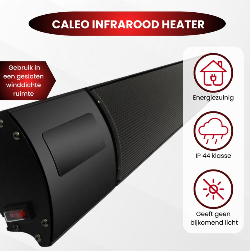 QH - Infrarood Terrasverwarmer Caleo Wifi 2400W