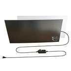 Infrarood bureau verwarming 150 Watt - Zelfklevend Fiber paneel met dimmer