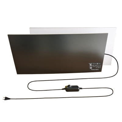 Infrarood bureau verwarming 150 Watt - Zelfklevend Fiber paneel met dimmer