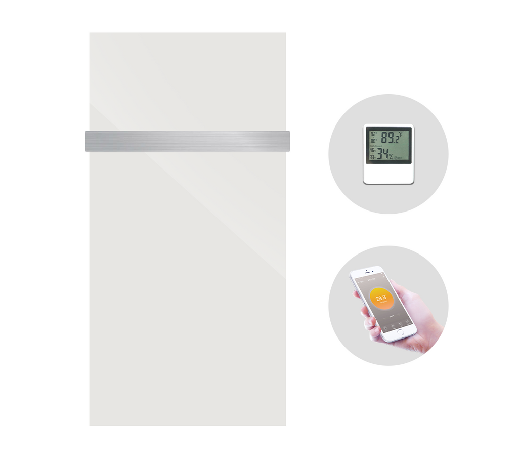 Byecold Infrarood Paneel Badkamer met Wifi Wit 700W