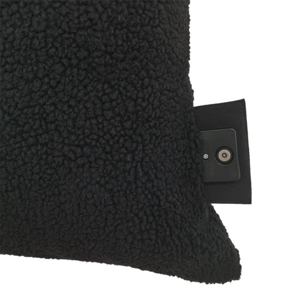 Warmy Teddy Warmtekussen Zwart 45x65cm