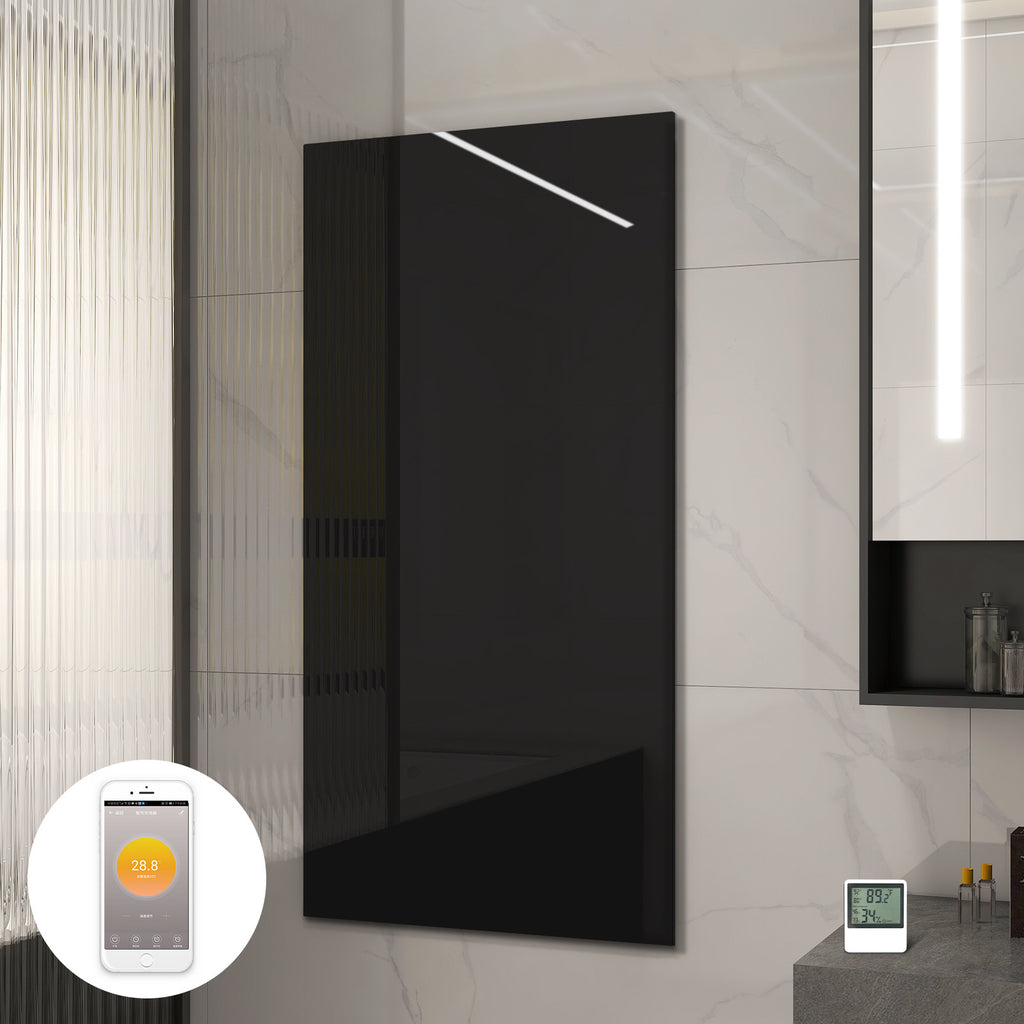 Byecold Infrarood Paneel Badkamer met Wifi Zwart 700W