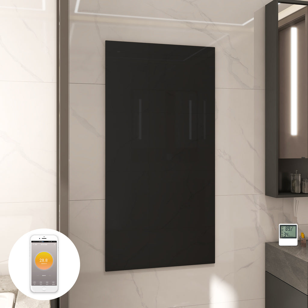 Byecold Infrarood Paneel Badkamer met Wifi Zwart 700W