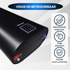 50 Liter Performance QH Wifi dual elektrische boiler met digitale bediening