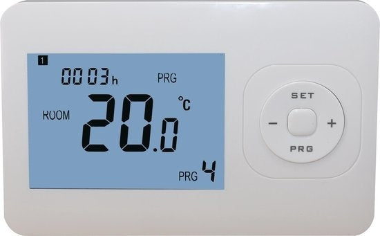 CV Klokthermostaat - Wit