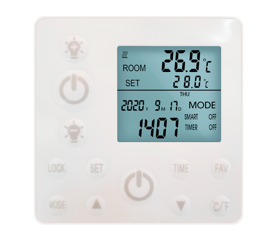 Remote controle (afstandsbediening) voor de HH LED