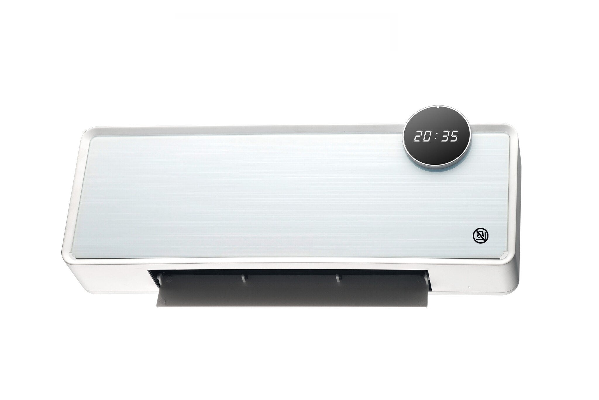 Keramische wandverwarming AmberHeat met Wifi thermostaat