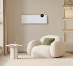 Keramische wandverwarming AmberHeat met Wifi thermostaat