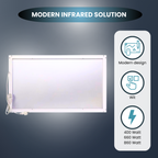 QH-H4 Exclusive Serie infraroodpaneel 59 x 119 cm - 860Watt